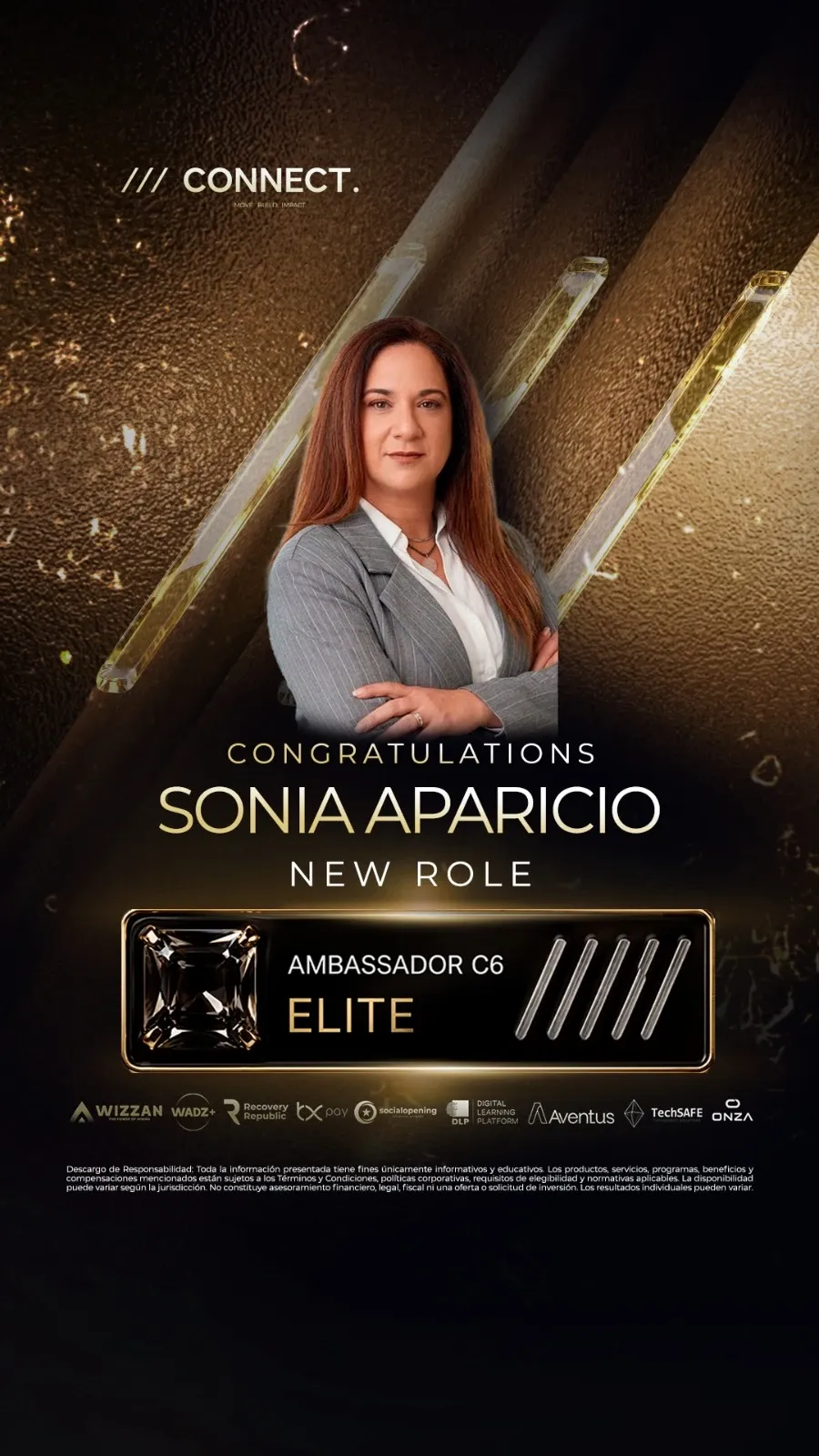 Sonia Aparicio — Ambassador C6 ELITE