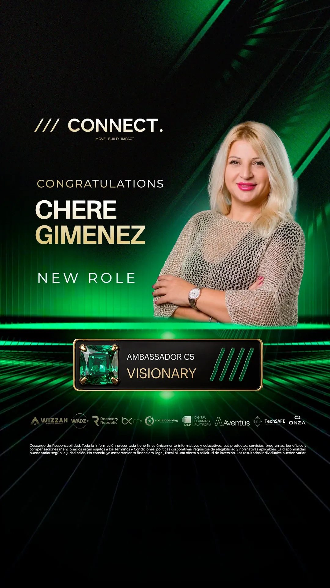 Chere Gimenez — Ambassador C5 VISIONARY
