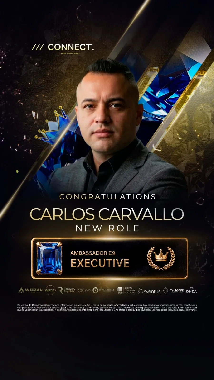 Carlos Carvallo — Ambassador C9 EXECUTIVE