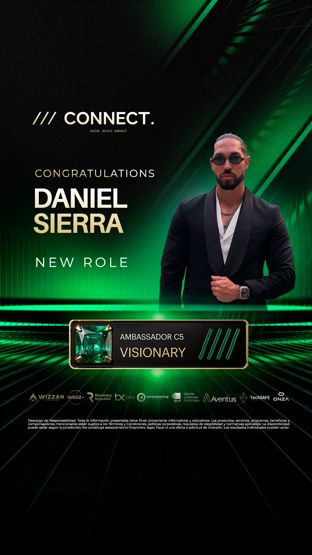 Daniel Sierra — Ambassador C5 VISIONARY