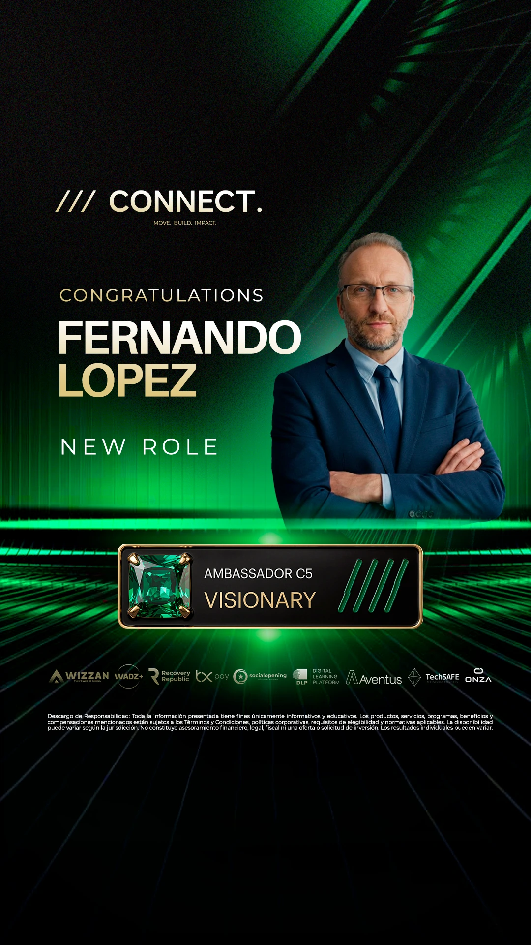 Fernando Lopez — Ambassador C5 VISIONARY