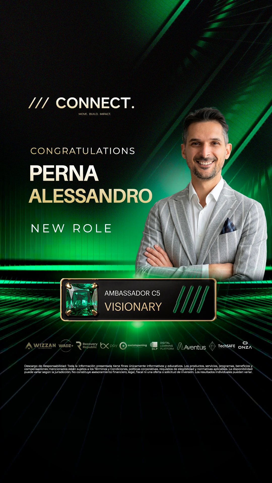 Perna Alessandro — Ambassador C5 VISIONARY