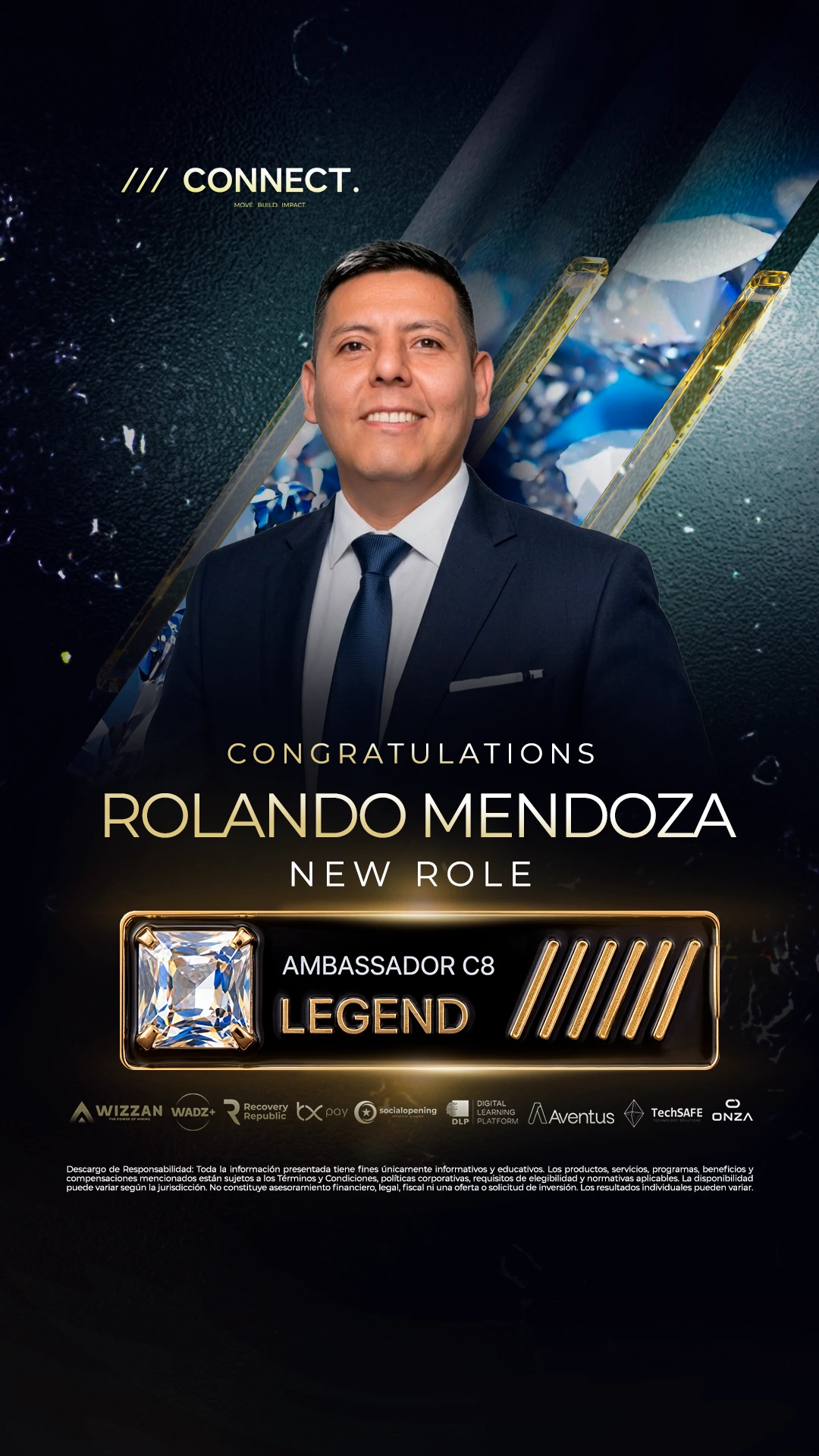 Rolando Mendoza — Ambassador C8 LEGEND